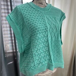 FP Movement by Free People Mint Green Knit Sweater